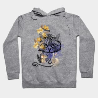 Cheshire cat in wonderland Hoodie